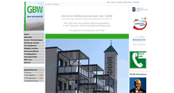 Desktop Screenshot of gbw-bayreuth.de